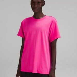Lululemon All Yours Cotton T-Shirt Sonic Pink